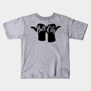 Bull City - Durham North Carolina Kids T-Shirt